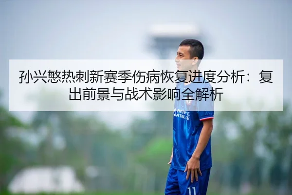 孙兴慜热刺新赛季伤病恢复进度分析：复出前景与战术影响全解析